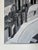 Metal 1985 N. Cianfrani Monochrome European Cityscape Oil on Canvas Painting, Framed For Sale - Image 7 of 11