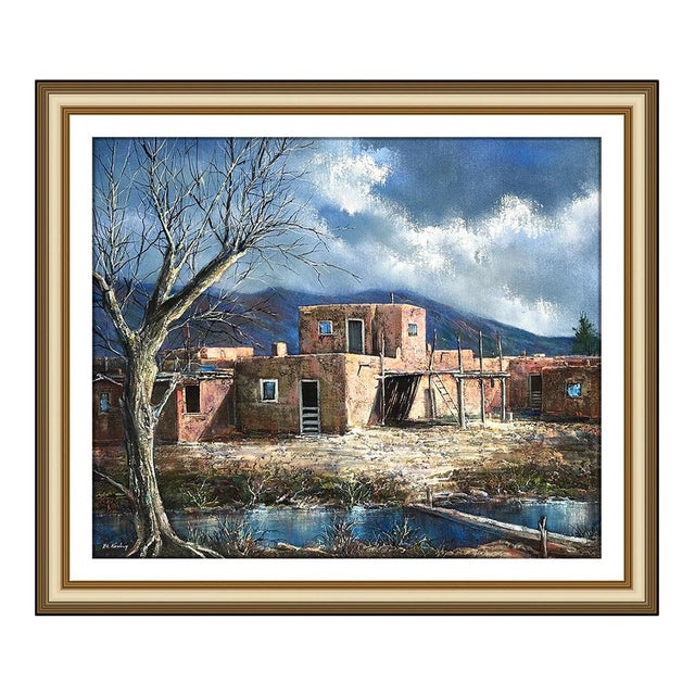 Mid 20th Century Adobe By Water, Pawel Kontny For Sale