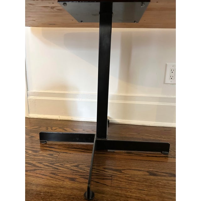 Wood Vintage "Les Arcs" Table Attributed to Charlotte Perriand For Sale - Image 7 of 12
