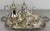 Vintage French Style Coffee Serving Tray with Pot, Set of 5 For Sale - Image 3 of 18