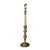 Vintage Silver Gilt Standing Lamp For Sale