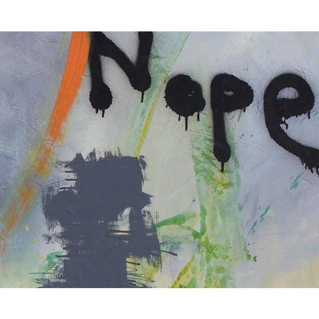 Abstract Carolina Alotus "Nope", Painting For Sale - Image 3 of 7