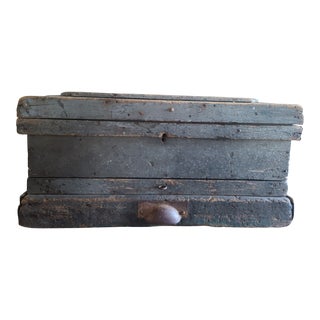 19th Century Early American Document Box For Sale