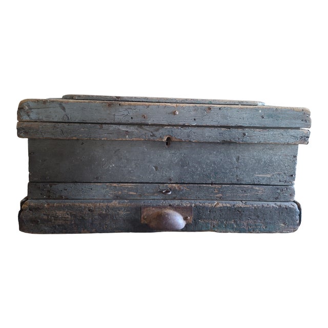 19th Century Early American Document Box For Sale