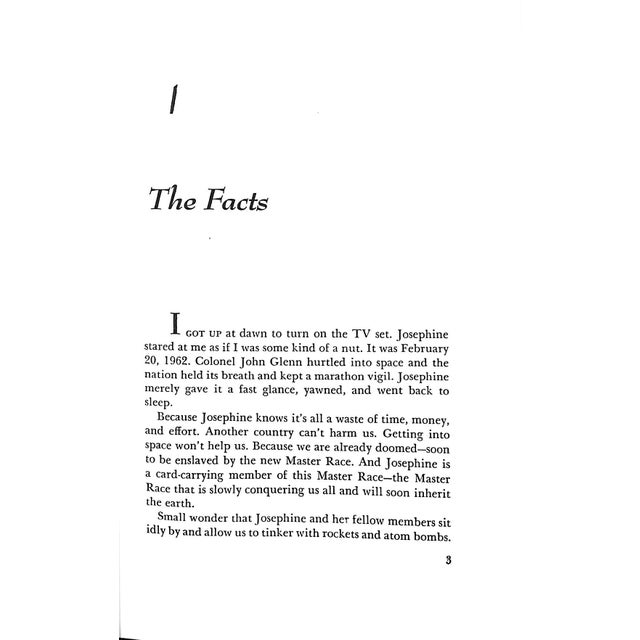 White "Every Night, Josephine!" Book 1963 Susann, Jacqueline (Inscribed) For Sale - Image 8 of 9