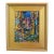 Hong Kong Cityscape Lights Oil Painting Including the Antiqued Gold Wood Frame For Sale