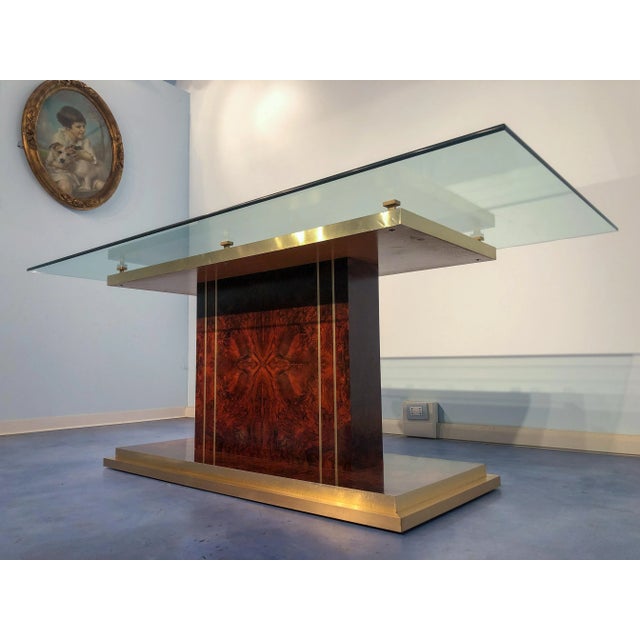 1970s Mid-Century Italian Modern Dining Table, 1970s For Sale - Image 5 of 18