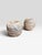 Ivory Pair of 1968 Mancioli for Raymor Italian Ceramic Yarn Ball Lidded Boxes For Sale - Image 8 of 8