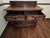 English Gothic Revival Hand-Carved Walnut Sideboard, Original Brass Hardware, 19th Century For Sale - Image 4 of 18