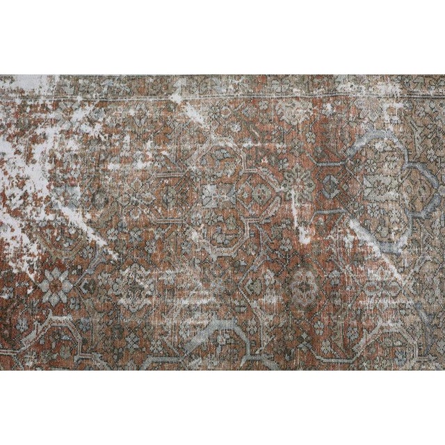 Antique Mahal Carpet For Sale - Image 4 of 4