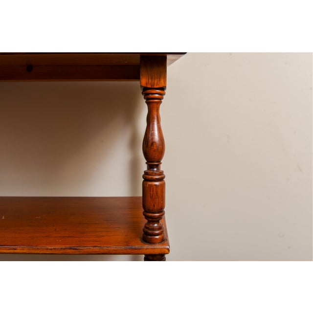 Vintage Four-Tiered Bobbin Lectern Etagere For Sale In New York - Image 6 of 6