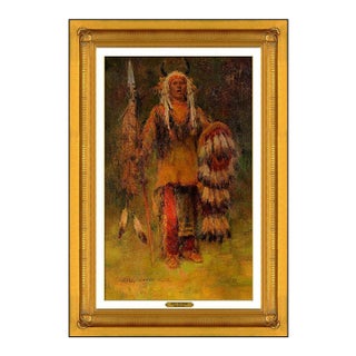 Late 20th Century Many Feathers, Charles Miller For Sale