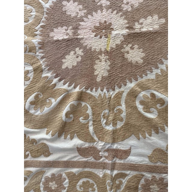 Decorative Asian Suzani Wall Hanging Decor For Sale - Image 4 of 8