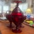 Paden City Royal Ruby Art Deco Goblets in the The "Pennyline" pattern that was created between 1931-1951 by the Paden City...