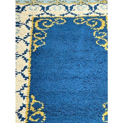 Textile Mid-Century French Cogolin Rug, 1950s For Sale - Image 7 of 15