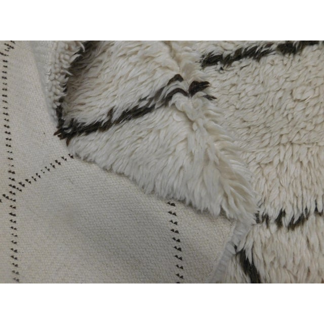 Vintage Moroccan Rug With Shaggy Pile. 10'4"x 8'3" For Sale - Image 12 of 15