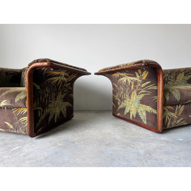 Pair of Mid-Century Scandinavian Tropical Lounge Chairs by Skandia International/Sold For Sale - Image 4 of 17