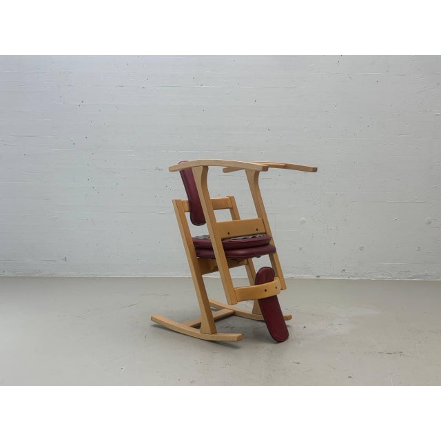 Vintage Pendulum Balans Chair by Peter Opsvik for Stokke, Norway, 1983 For Sale - Image 13 of 15