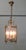 Superb Quality Round Art Deco Brass and Glass Lantern This lovely light has an internal circular glass panel The lantern...