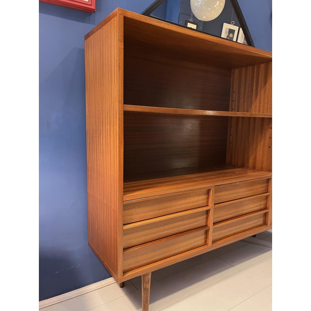 Mid-Century Modern Vintage Danish Highboard, 1960s For Sale - Image 3 of 18