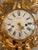 Metal Antique French Loui XVI Period Cartel Wall Clock For Sale - Image 7 of 12