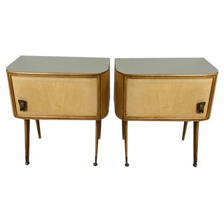 Mid-Century Bedside Tables by Vittorio Dassi, 1959, Set of 2 For Sale
