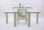 Round Italian Modern Glass Table with Bottle Shelf, 1980s, Set of 3 For Sale - Image 6 of 13