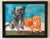 Large "'Meet the Frenemies" Cairn Dog and Ginger Cat Painting For Sale In Saint Louis - Image 6 of 6