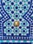 Just arrived! This beautiful blue, white, and aqua handmade Moroccan mosaic tile fountain was crafted in Marrakech,...