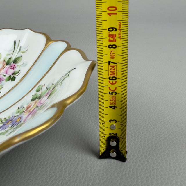 Vintage Limoges Porcelain Centerpiece, 1960 For Sale - Image 11 of 12