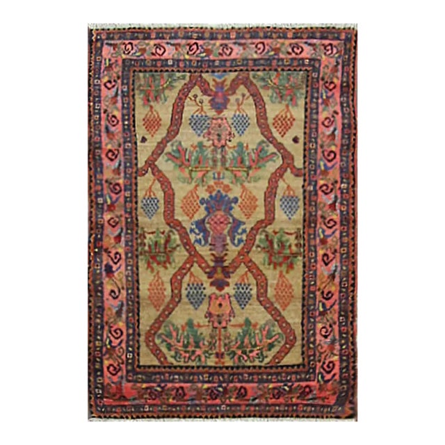 Antique Persian Kurdish Rug, For Sale