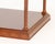 Empire Style Two-Tier Walnut Side Table For Sale - Image 4 of 6