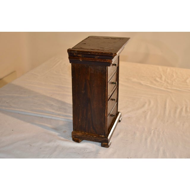 Early 19th century German spice chest. This is a really unique spice chest which has been meticulously constructed with...