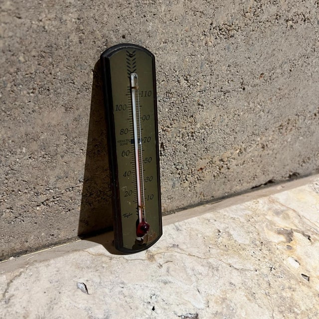 Antique Thermometer by Taylor For Sale In San Diego - Image 6 of 6