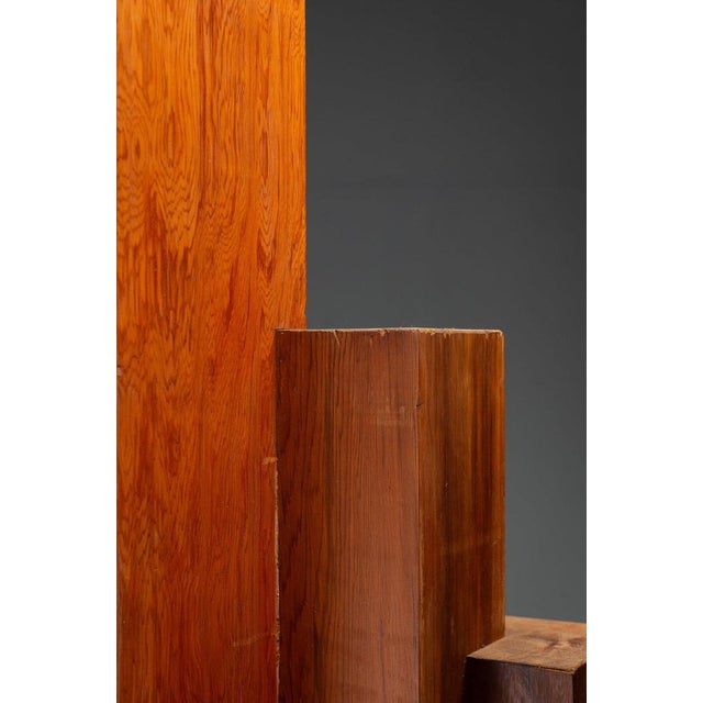 Jan Hoog, Constructivist Sculpture, Wood For Sale - Image 17 of 18