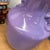 Ceramic Purple Ceramic Vase with Twin Lion Handles For Sale - Image 7 of 9