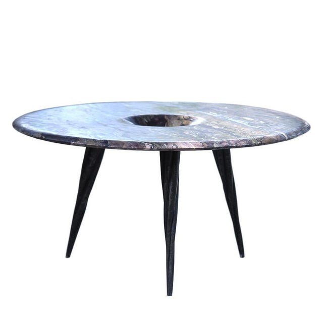 Share Marble Dining Table by Jean Pascal Levy-Trumet For Sale - Image 6 of 7
