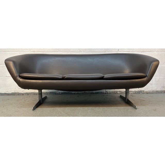 Mid 20th Century Vintage 1960s "Pod" Three-Seater Sofa by Carl Eric Klote for Overman of Sweden For Sale - Image 5 of 18