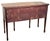 Late 18th Century Small Georgian Mahogany Bowfront Sideboard, 1780s For Sale - Image 5 of 10