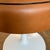 Tulip Stool with Metal Base and Faux Leather Upholstery, 1950s For Sale - Image 6 of 8