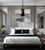 Black Vintage Murano Black Window Pane Art Glass Chrome Pendant Light For Sale - Image 8 of 18