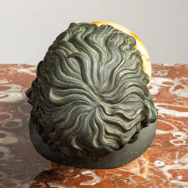 Grand Tour Bronze and Marble Bust of a Youth For Sale - Image 12 of 12