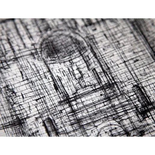 Jean Carzou Lithograph "Le Théatre Antique D'Orange" For Sale - Image 4 of 4