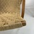 Mid-Century Italian Wood and Chord Lounge Chair with Ottoman, Set of 4 For Sale - Image 13 of 14