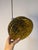 Black Hanging Lamp in Brown Glass and Metal For Sale - Image 8 of 11