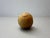 Decorative vintage leather ball in an extra-large size with a beautiful patina that has developed over decades. The ball...