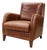 Cognac Brown Leather Club Chair from Atelier Matteo, Italy, 1970s For Sale