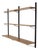 Danish Oak Shelving Unit, 1970s For Sale