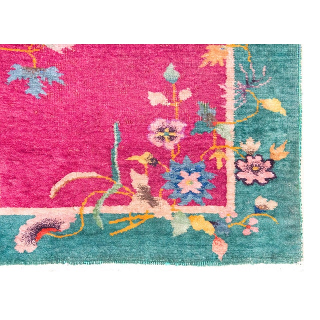 Early 20th Century Chinese Art Deco Rug For Sale - Image 11 of 14