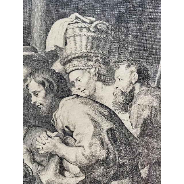 2000 - 2009 Rubens, Adoration of the Shepherds, 1620, Engraving For Sale - Image 5 of 11